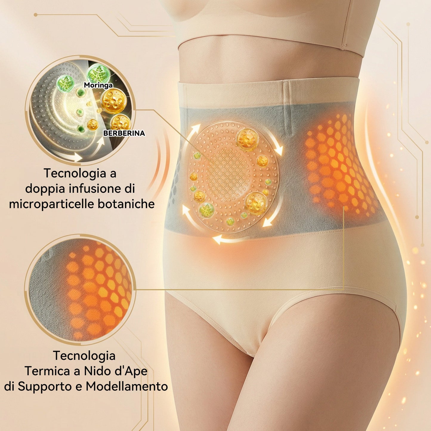 👩‍⚕️💎Negozio Ufficiale del Marchio | 𝐏𝐀𝐔𝐑𝐀𝐉𝐔®  2026 Moringa & Berberina 4‑in‑1 Micro‑Particelle Modellanti e Shorts Brucia‑Grassi
