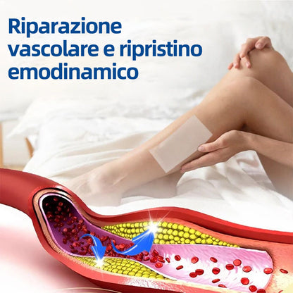 🛡️ 𝑭𝑳𝑶𝑹𝑰𝑺𝑴𝑨® 🎉 Cerotto Microneedle di Grado Clinico (con Diosmina ed Esperidina) — Progettato specificamente per contrastare i capillari visibili e le vene varicose, aiutando al contempo ad alleviare la sensazione di gambe pesanti e affaticate. 👩‍⚕️